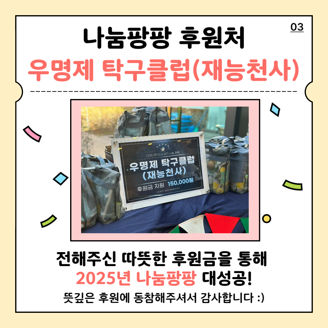 25년 2월 복지관이 쏜다! 나눔 팡팡! 진행 25년 2월 복지관이 쏜다! 나눔 팡팡! 진행