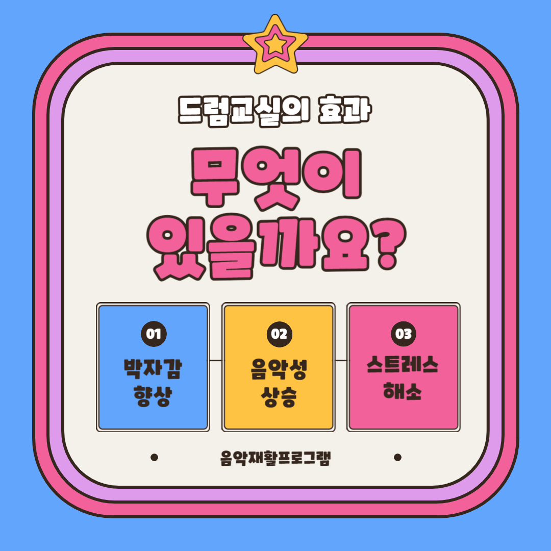 드럼교실 프로그램 안내 드럼교실 프로그램 안내