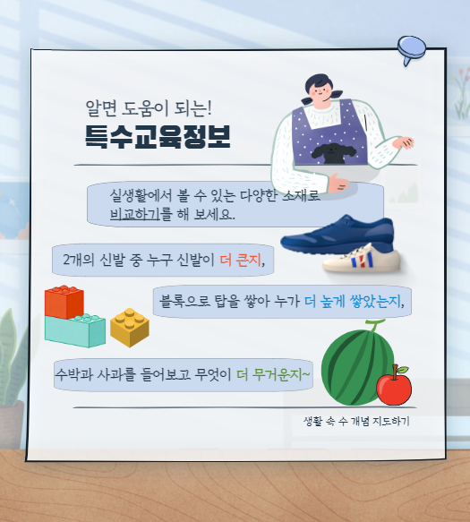 특수교육-생활 속 수 개념 특수교육-생활 속 수 개념