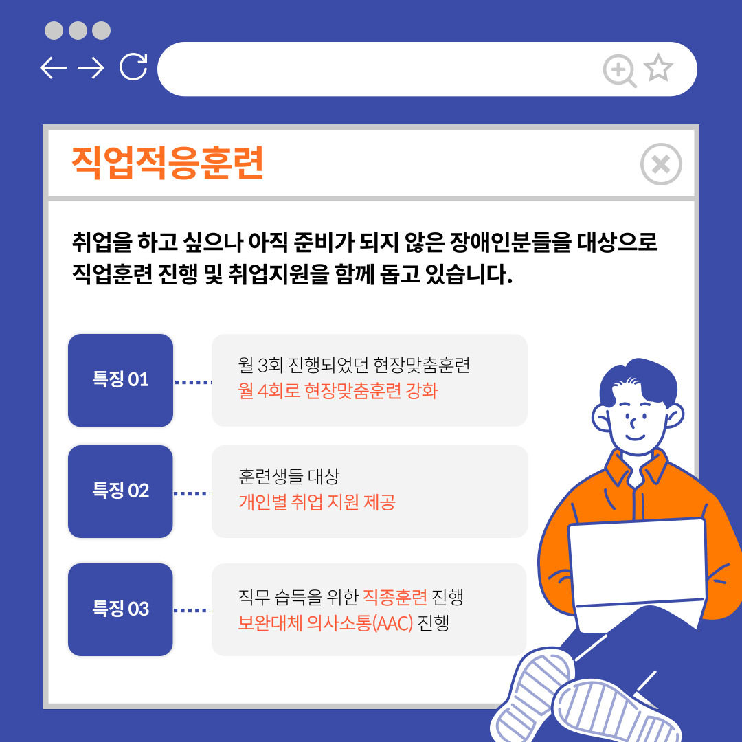 새롭게 달라지는 2023년 직업지원팀
