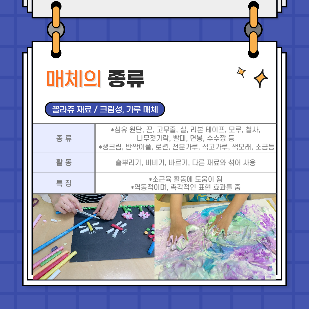 미술치료-매체 안내 미술치료-매체 안내