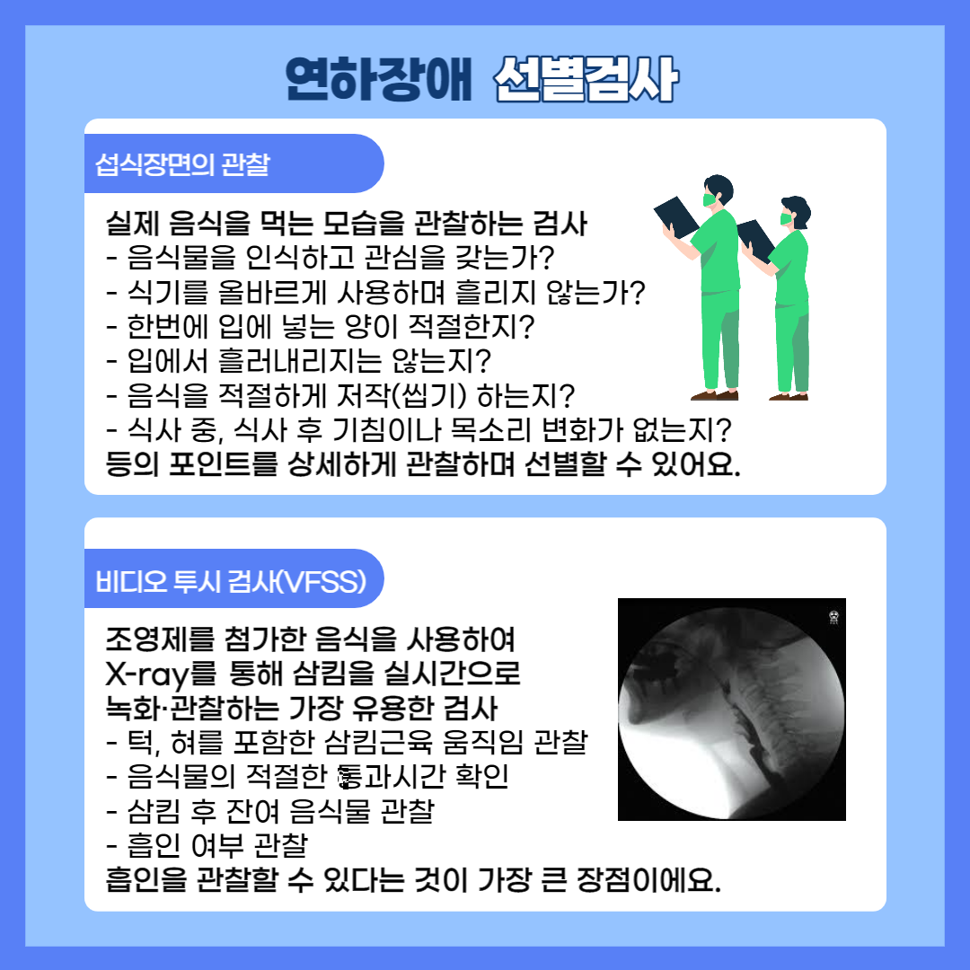 작업치료-연하(삼킴)장애 알아보기