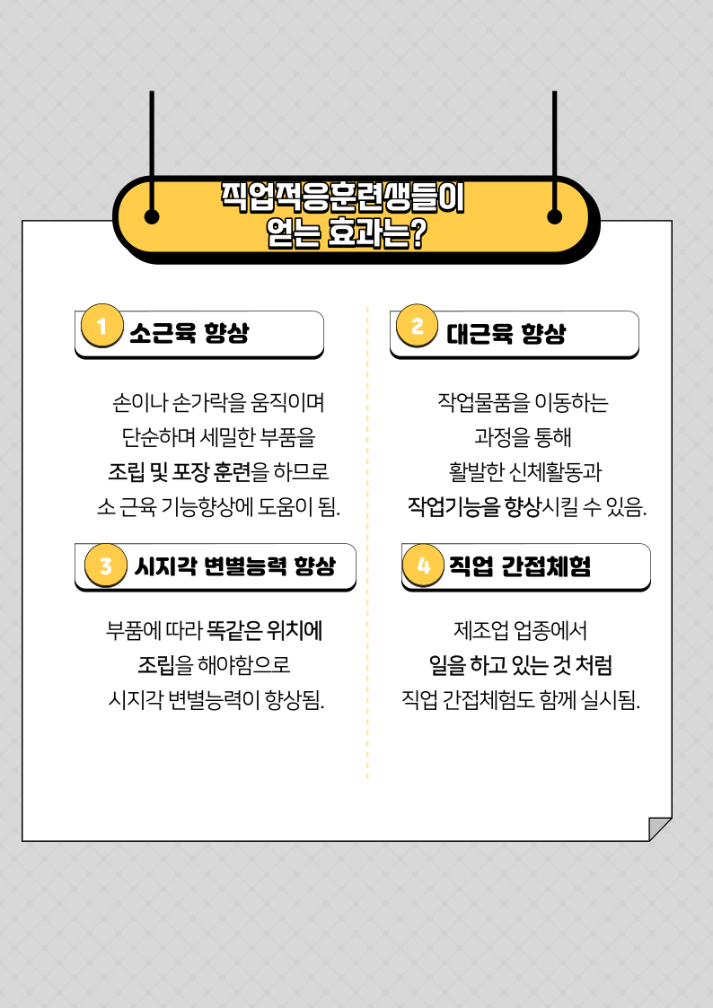 직업적응훈련 임가공_자동차 실내등 직업적응훈련 임가공_자동차 실내등