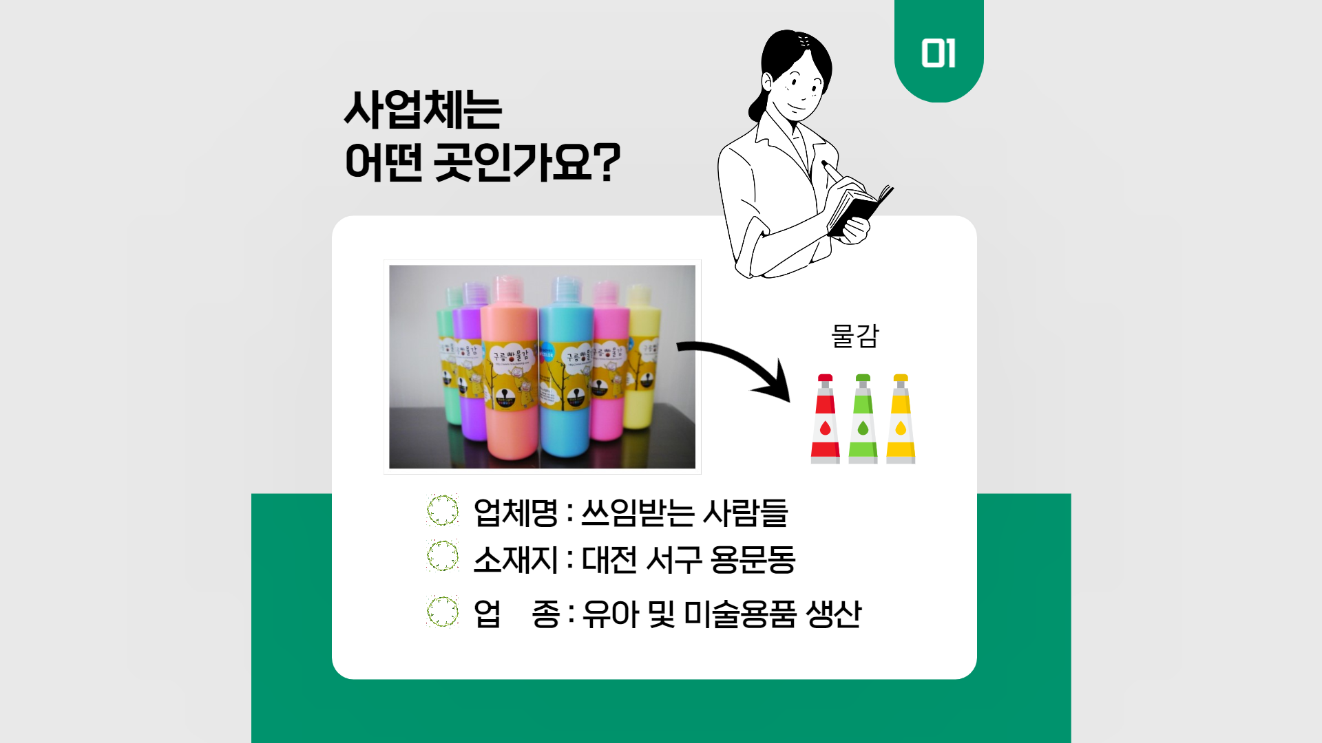 직업적응훈련 현장맞춤훈련 NEW 사업체 소개