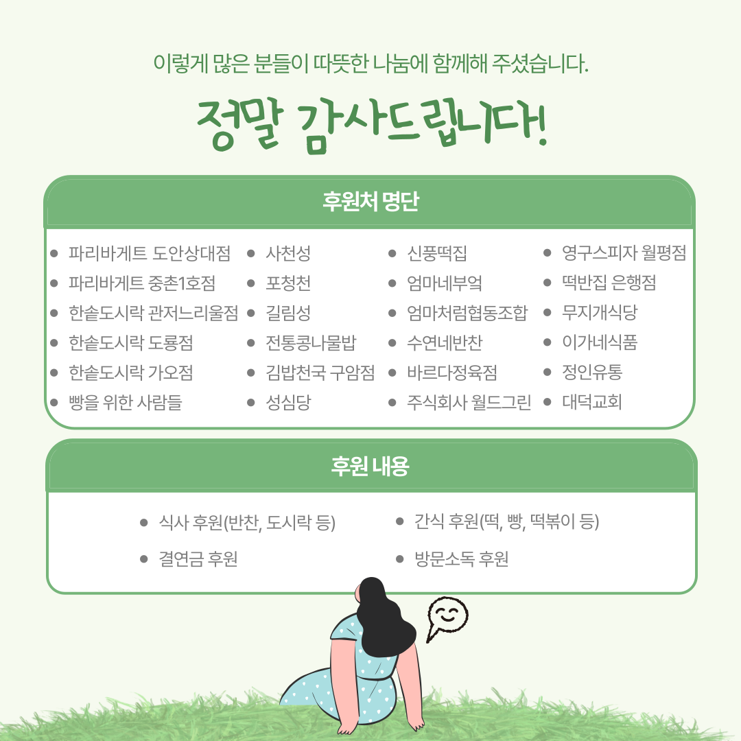 2025년 시립장복 후원소식
