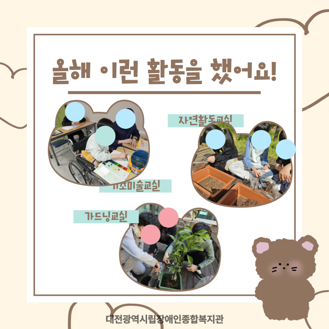 사회심리 1, 2, 3 프로그램 연간 활동 보고