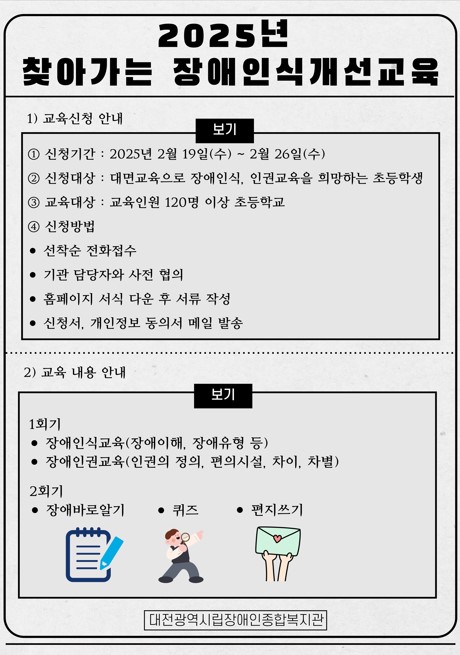 2025년 찾아가는 장애인식개선교육(초등학교) 2025년 찾아가는 장애인식개선교육(초등학교)